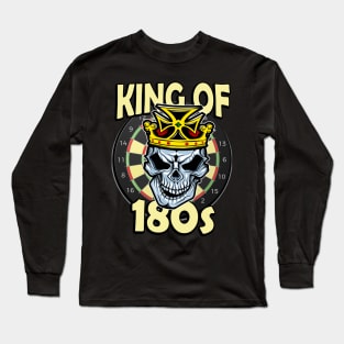 Darts King of 180s Long Sleeve T-Shirt